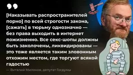 Виталий Милонов призвал отправлять в тюрьму всех, кто публикует порно в интернете.webp