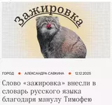 Термин «Зажировка» официально включили в словарь русского языка.webp