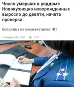 В Новокузнецке сразу 9 новорожденных умерли в роддоме за время январских каникул.webp