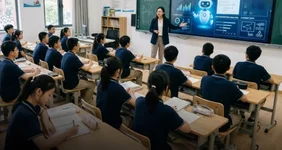 Домашние задания в китайских школах будет проверять ИИ.webp